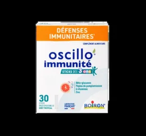 Oscillo' Immunite des 3 ans - boite de 30 sticks orodispersibles
