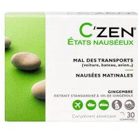 BAUSCH + LOMB C'Zen Etats Nauseeux 30 Comprimes