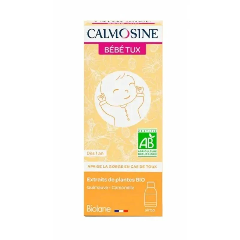 Calmosine Bebe Tux sirop Bio 100 ml
