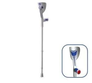 THUASNE Canne anglaise GLOBE TROTTER bleue - 1 unité