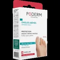 PODERM Protection ongles abimes capuchon d'orteil gel tea tree taille S, boite de 2