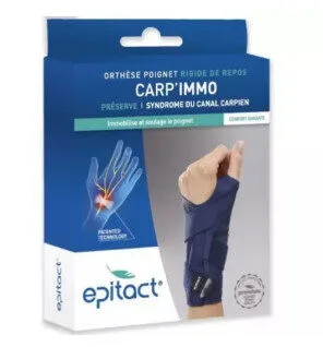 EPITACT Carp'Immo Orthese de poignet rigide de repos GAUCHE taille M