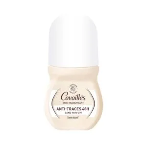 Rogé Cavaillès Déodorant Anti-Transpirant Anti-Traces 48H Sans Parfum Roll-On - 50 ml