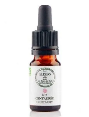 Elixirs and Co Elixir floral Bio Fleurs de Bach n04 Centauree (Centaury) 10 ml