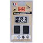 CINQ SUR CINQ Bracelet Anti-Moustiques Graffiti Noir