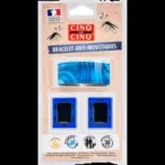 CINQ SUR CINQ Bracelet Anti-Moustiques Motif Bleu