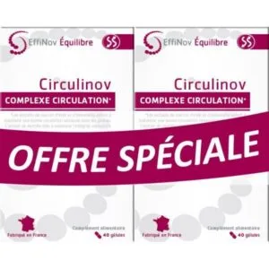 CIRCULINOV lot de 2 boites de 40 gelules (2x40)