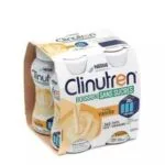 Clinutren Boisson sans sucres saveur vanille, 4 x 200 ml