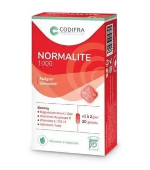 CODIFRA NORMALITE 1000 - 30 gélules