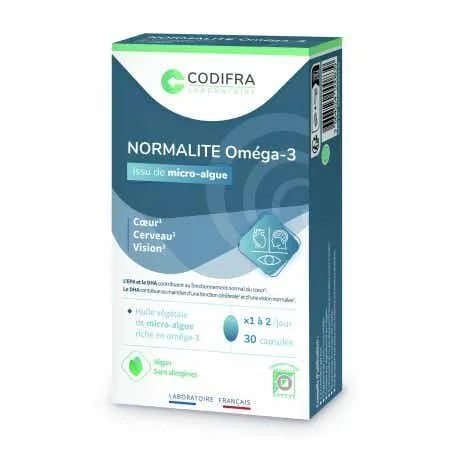 CODIFRA NORMALITE OMEGA-3 - 30 capsules