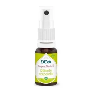 Deva Compose Floral Bach Detente Corporelle n°3 - spray 15 ml