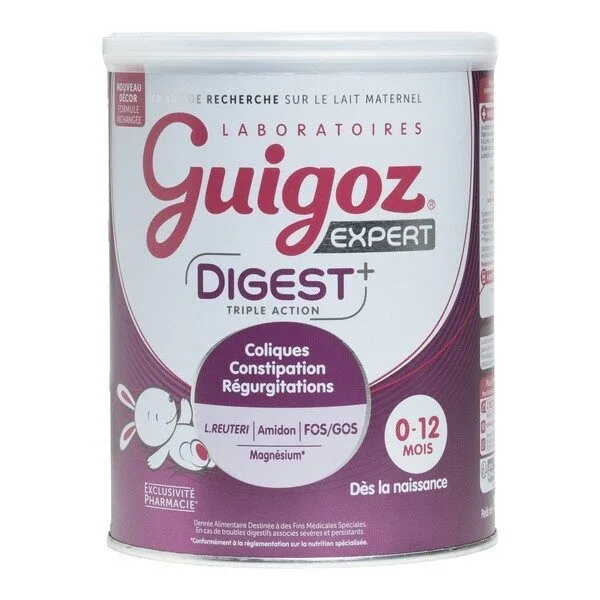 Guigoz Expert Digest+ lait 0-12 mois 780 g