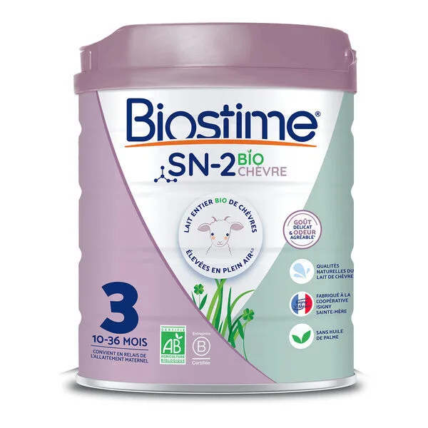 Biostime SN-2 Bio Chèvre lait 3e âge 800 g
