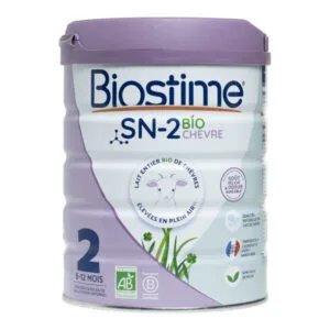 Biostime Lait de chèvre en poudre SN-2 2ème âge Bio 800 g