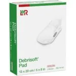 Debrisoft Pad Compresse détersion 13 x 20 cm Boîte de 5