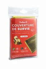 Docteur B Couverture de Survie Multifonctionnelle 210 x 160 cm, 1 unite