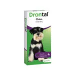 Drontal Chien 150/50/50 mg vermifuge comprimes secables - boite de 6 comprimes