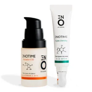 Enotime Duo Bonne Mine Express Booster C10 15 ml + Eyes Density 15 ml (coffret permanent)