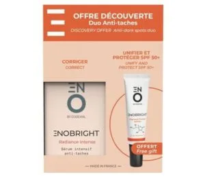 Enobright Duo Anti-taches Radiance Intense 15 ml + Pigment Control SPF50+ 30 ml (coffret permanent)