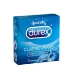 DUREX CLASSIC JEANS preservatif boite de 3