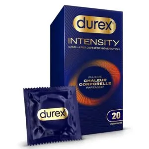 DUREX INTENSITY preservatif boite de 20
