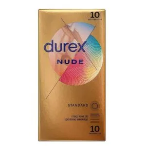 DUREX NUDE ORIGINAL preservatif lubrifie boite de 10