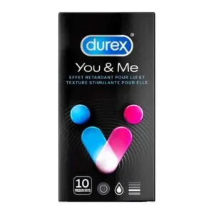 DUREX YOU AND ME preservatif boite de 10