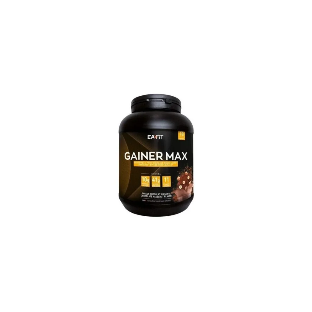 EAFIT Gainer Max chocolat noisette pot de 1,1 kg