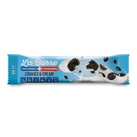 EAFIT La Barre Proteines et Vitamines cookie and cream barre de 49 g