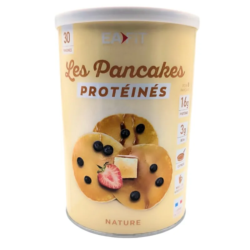 EAFIT Les Pancakes Proteines nature boite de 400 g
