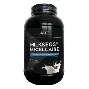 EAFIT Milk and Egg 95 Micellaire vanille pot de 750 g