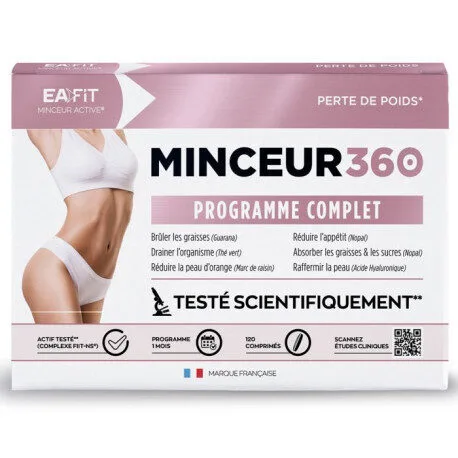 EAFIT Minceur 360 Programme Complet boite de 120 comprimes