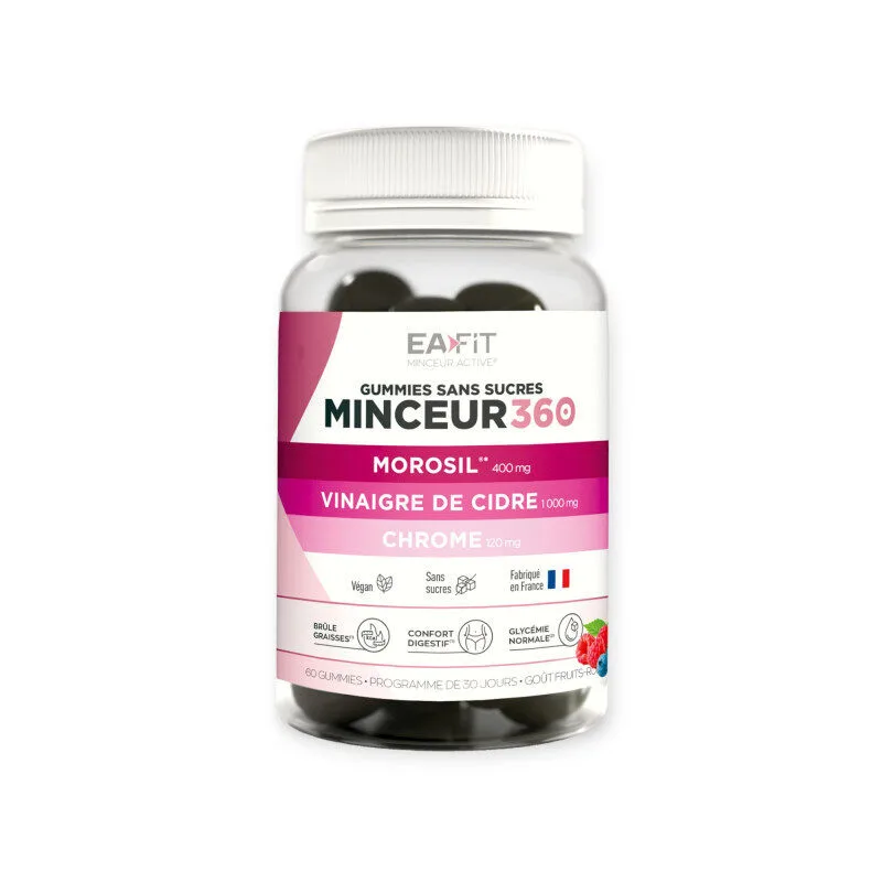 EAFIT Minceur 360 Gummies perte de poids boite de 40 gummies