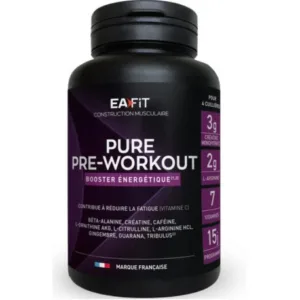 EAFIT Pure Pre-Workout fruits rouges pot de 330 g
