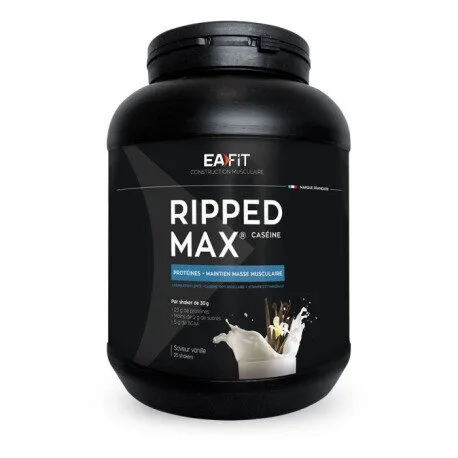 EAFIT Ripped Max Caseine Native vanille pot de 750 g