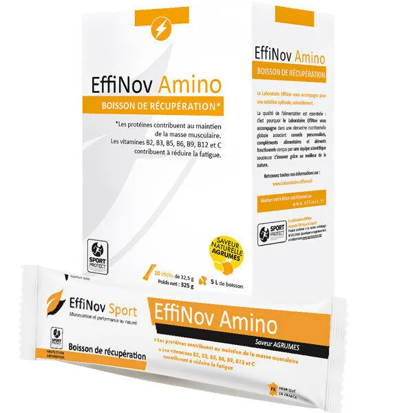 EFFINOV AMINO 10 sticks de 31 g