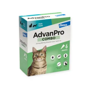 AdvanPro Combo 50 mg/60 mg Solution spot-on chat et furet - boite de 6 pipettes de 0,5 ml