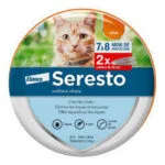 Seresto Collier antiparasitaire chat - lot de 2 colliers 38 cm