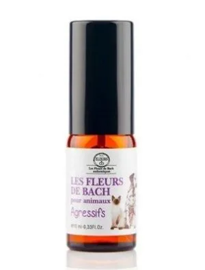 Elixirs and Co Elixir Bio Fleurs de Bach Animaux Agressifs spray 10 ml