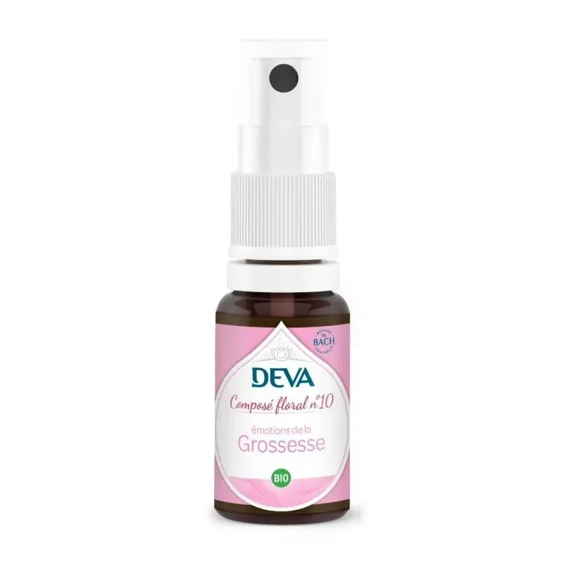 Deva Compose Floral Bach Emotions de la Grossesse n°10 - spray 15 ml