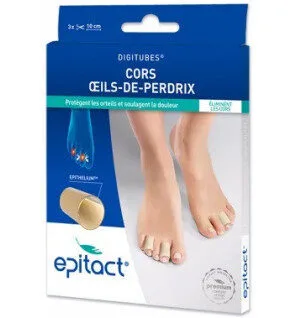 EPITACT Protections cors oeils-de-perdrix taille M (1 x 10 cm)