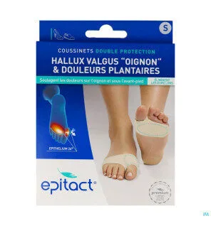 EPITACT Coussinets plantaires double protection taille S (36/38) B/2
