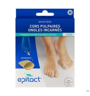 EPITACT Doigtiers coiffe orteil tissu taille M (26 mm) B/2