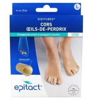 EPITACT Doigtiers a l'Epithelium cors pulpaires et ongles incarnes taille L (36 mm) B/2