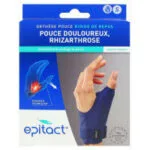 EPITACT Rhizarthrose Orthese de pouce rigide de repos DROITE taille S