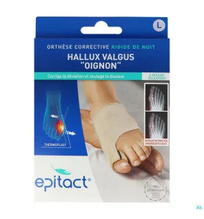 EPITACT Orthese corrective Hallux Valgus de NUIT taille L