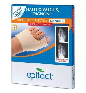 EPITACT Orthese corrective Hallux Valgus de NUIT taille S