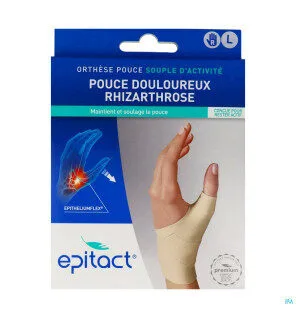 EPITACT Orthese de pouce souple d'activite DROIT taille L