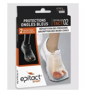 EPITACT Protections ongles bleus EpitheliumTact 02 taille S B/2