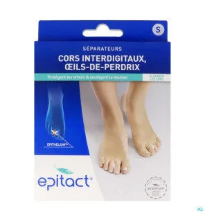 EPITACT Separateurs d'orteils Epithelium taille S B/6